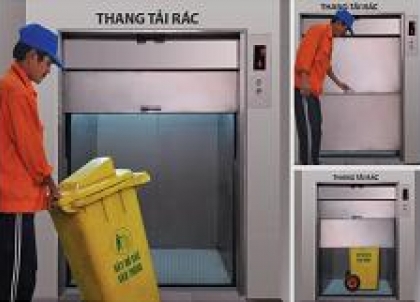 Thang máy tải rác